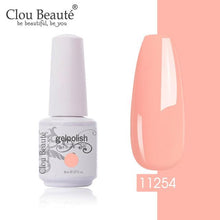 Load image into Gallery viewer, New 2022 Women Gel Nail Polish Pure Pink UV Gel Nail Polish Art Manicure Luxury Colorful Design For Ladies and Womens