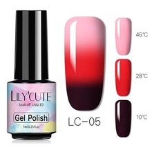 Load image into Gallery viewer, New 2022Fashion Womens 3-layers Color Changing Gel Nail Polish Long Lasting UV Chameleon Popular Colorful Design For Womens and Girls