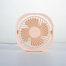 Load image into Gallery viewer, New 360° USB Fan Cooler Cooling Mini Fan Portable 3 Speed Super Mute Cooler for Office Cool Fans Car Home Notebook Laptop Portable Mini Fan for Bedroom Office Desktop