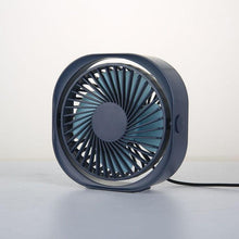 Load image into Gallery viewer, New 360° USB Fan Cooler Cooling Mini Fan Portable 3 Speed Super Mute Cooler for Office Cool Fans Car Home Notebook Laptop Portable Mini Fan for Bedroom Office Desktop