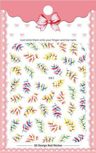 Load image into Gallery viewer, New 3D Self-Adhesive Lovely Red Lips Image Nails Stickers for Nails Sticker Decorations Manicure Valentine's Day Nail Art Sticker Decals 3D Exquisite Pattern Nail Art Supplies Self-Adhesive Luxurious Nail Art Decoration