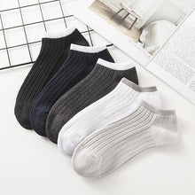 Load image into Gallery viewer, New 5pairs/lot Mixed Colors Ankle Socks Summer Sport Fashion Funny Underwear Women Breathable Soft Combed Out Of Pure Cotton Breathable Socks For Men And Women