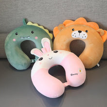 将图片加载到图库查看器,New Animal Memory Cotton U-shaped Pillow Car Neck Pillow Noon Rest Pillow Plane Travel PillowKids Neck Travel Pillows Cute U-Shaped Animal Pillow for Cars Planes Boys Girls Child Gift Ideas