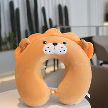 将图片加载到图库查看器,New Animal Memory Cotton U-shaped Pillow Car Neck Pillow Noon Rest Pillow Plane Travel PillowKids Neck Travel Pillows Cute U-Shaped Animal Pillow for Cars Planes Boys Girls Child Gift Ideas