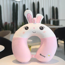 将图片加载到图库查看器,New Animal Memory Cotton U-shaped Pillow Car Neck Pillow Noon Rest Pillow Plane Travel PillowKids Neck Travel Pillows Cute U-Shaped Animal Pillow for Cars Planes Boys Girls Child Gift Ideas