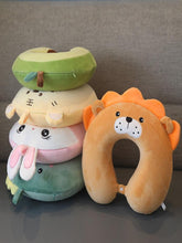 将图片加载到图库查看器,New Animal Memory Cotton U-shaped Pillow Car Neck Pillow Noon Rest Pillow Plane Travel PillowKids Neck Travel Pillows Cute U-Shaped Animal Pillow for Cars Planes Boys Girls Child Gift Ideas