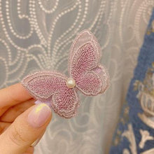 Load image into Gallery viewer, New Arrival Lace Cute Butterfly Hair Clips Hairpins Fashion Barrette Wedding Hairpins Woman Wedding Hair Accessories for Brides and Bridesmaids Styling Tools