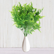Load image into Gallery viewer, New Artificial Shrubs Boston Fern Grass Fake Green Bushes Indoor Outdoor UV Resistant Indoor Outside For Home Garden Porch Window Décor