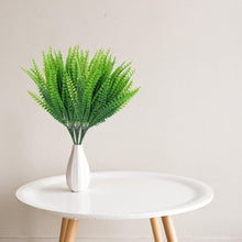 Load image into Gallery viewer, New Artificial Shrubs Boston Fern Grass Fake Green Bushes Indoor Outdoor UV Resistant Indoor Outside For Home Garden Porch Window Décor