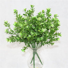 Load image into Gallery viewer, New Artificial Shrubs Boston Fern Grass Fake Green Bushes Indoor Outdoor UV Resistant Indoor Outside For Home Garden Porch Window Décor