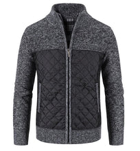 将图片加载到图库查看器,New Autumn Winter Jacket Men Warm Casual Slim Fit Fleece Jacket Elegant Jackets For Men Warm Soft Sweater Solid Jackets Casual Business Men Clothing Lightweight Hooded Jackets