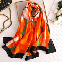 Load image into Gallery viewer, New Brand Designer Luxury Winter Long Silk Scarf Shawls Wraps Print Cotton Scarf Stylish Head Wraps Scarves Hijabs Neck Scarves Lady Hijab For Female