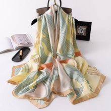 Load image into Gallery viewer, New Brand Designer Luxury Winter Long Silk Scarf Shawls Wraps Print Cotton Scarf Stylish Head Wraps Scarves Hijabs Neck Scarves Lady Hijab For Female