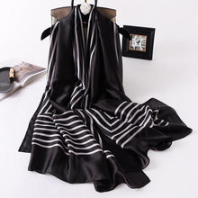Load image into Gallery viewer, New Brand Designer Luxury Winter Long Silk Scarf Shawls Wraps Print Cotton Scarf Stylish Head Wraps Scarves Hijabs Neck Scarves Lady Hijab For Female