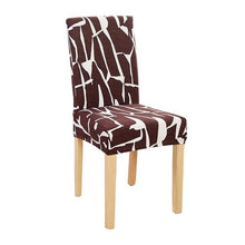 Load image into Gallery viewer, New Chair Covers Spandex Stretch Chair Covers Dining Slipcover Decorative Chair Cover floral For Kitchen Wedding Banquet Hotel Stretch Armless Chair Slipcover for Dining Room Seat Cushion, Spandex Kitchen Parson Chair Protector Cover, Removable & Washable