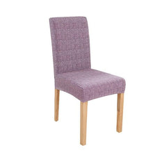 Load image into Gallery viewer, New Chair Covers Spandex Stretch Chair Covers Dining Slipcover Decorative Chair Cover floral For Kitchen Wedding Banquet Hotel Stretch Armless Chair Slipcover for Dining Room Seat Cushion, Spandex Kitchen Parson Chair Protector Cover, Removable & Washable