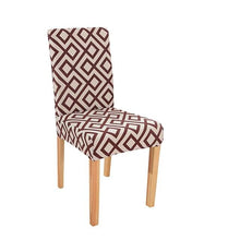 Load image into Gallery viewer, New Chair Covers Spandex Stretch Chair Covers Dining Slipcover Decorative Chair Cover floral For Kitchen Wedding Banquet Hotel Stretch Armless Chair Slipcover for Dining Room Seat Cushion, Spandex Kitchen Parson Chair Protector Cover, Removable & Washable