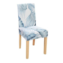 Load image into Gallery viewer, New Chair Covers Spandex Stretch Chair Covers Dining Slipcover Decorative Chair Cover floral For Kitchen Wedding Banquet Hotel Stretch Armless Chair Slipcover for Dining Room Seat Cushion, Spandex Kitchen Parson Chair Protector Cover, Removable & Washable