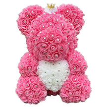 Load image into Gallery viewer, New Charming Diamond Rose Bears 40cm Artificial Flower Teddy Bears For Valentins's Day Mother's Day Birthday Gifts