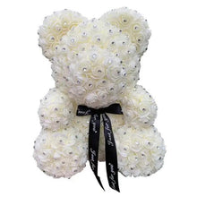 Load image into Gallery viewer, New Charming Diamond Rose Bears 40cm Artificial Flower Teddy Bears For Valentins's Day Mother's Day Birthday Gifts