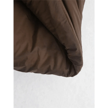 Load image into Gallery viewer, New Chic Lady Fashionable Women's Casual High Collar In Coffee Color Short Outwear Zippers Sleeveless Jackets Vest