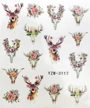 将图片加载到图库查看器,New Christmas Water Decal Nail Art Nail sticker New Year Slider Tattoo Full Cover Santa Claus Snowman Designs Xmas Decals 3D Wave Design Decoration for Women Girls Tape Nail Art Stickers Decal Decoration Nail Art Accessories Decoration Decal