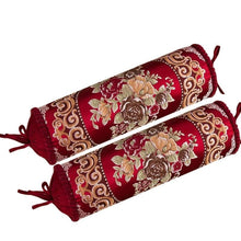 Load image into Gallery viewer, New Classical Luxury Cylindrical Cotton And Linen Pillow Roll Cushion Sofa Throw Polyester Cotton Linen Pillowcase Sofa Cushion Cover Backrest Home Chair Modern Colorful Design 15X50CM