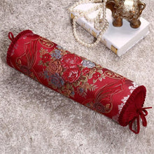 Load image into Gallery viewer, New Classical Luxury Cylindrical Cotton And Linen Pillow Roll Cushion Sofa Throw Polyester Cotton Linen Pillowcase Sofa Cushion Cover Backrest Home Chair Modern Colorful Design 15X50CM