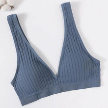 Load image into Gallery viewer, New Comfortable Seamless Sports Bras For Women And Girls Top Female Brassiere Deep V Sexy Women's Underwear Backless