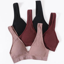 Load image into Gallery viewer, New Comfortable Seamless Sports Bras For Women And Girls Top Female Brassiere Deep V Sexy Women's Underwear Backless