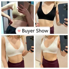 Load image into Gallery viewer, New Comfortable Seamless Sports Bras For Women And Girls Top Female Brassiere Deep V Sexy Women's Underwear Backless