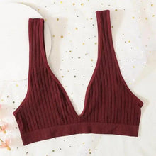 Load image into Gallery viewer, New Comfortable Seamless Sports Bras For Women And Girls Top Female Brassiere Deep V Sexy Women's Underwear Backless