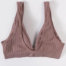 Load image into Gallery viewer, New Comfortable Seamless Sports Bras For Women And Girls Top Female Brassiere Deep V Sexy Women's Underwear Backless