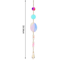 Load image into Gallery viewer, New Crystal Guardian Angel Wing Sun Catcher Angel Crystal Prism Pendant Sun Catcher Windows Outdoor Garden Hanging Decor Gifts Rainbow Collection With Crystal Wind Chimes For Home Garden Hanging Decoration