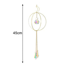 Load image into Gallery viewer, New Crystal Guardian Angel Wing Sun-catcher Car Charm For Rear View Mirror Clear Window Rainbow Maker Collection With Crystal Wind Chimes For Home Garden Hanging Decoration Photography Prop