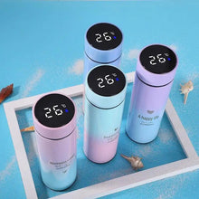 Load image into Gallery viewer, 500ML Smart Thermos Water Bottle Led Digital Temperature Display Stainless Steel Coffee Thermal Mugs Intelligent Insulation Cups