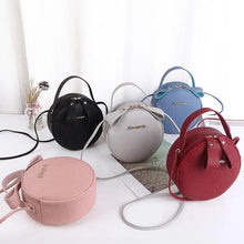 将图片加载到图库查看器,Small Circular Bag For Women And Girls Fashionable Single Shoulder Slung Mobile Phone Ladies Purse Women's Crossbody Messenger Gift Bags