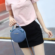 将图片加载到图库查看器,Small Circular Bag For Women And Girls Fashionable Single Shoulder Slung Mobile Phone Ladies Purse Women's Crossbody Messenger Gift Bags