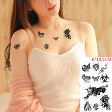 Load image into Gallery viewer, New Different Waterproof Temporary Tattoo Cute Fox Dog Luxury Animal Stickers Tattoo Colorful Modern Design For Adults Kids