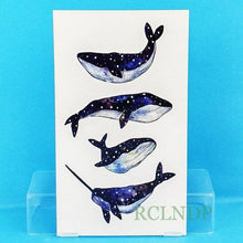 Load image into Gallery viewer, New Different Waterproof Temporary Tattoo Cute Fox Dog Luxury Animal Stickers Tattoo Colorful Modern Design For Adults Kids
