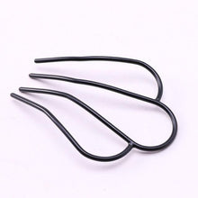 将图片加载到图库查看器,New Double Root Hair Hoop Head Band Adjustable Hair Clips Women Hoop Elastic Rubber Bands Ring Hair Styling Tools Hair Braider For Women Hair Styling