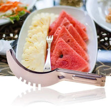 Load image into Gallery viewer, New Eco-Friendly 1pcs Stainless Steel Watermelon Slicer Cutter Knife For Fruit Tools Kitchen Accessories Gadgets Watermelon Spoons