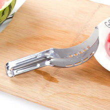 Load image into Gallery viewer, New Eco-Friendly 1pcs Stainless Steel Watermelon Slicer Cutter Knife For Fruit Tools Kitchen Accessories Gadgets Watermelon Spoons