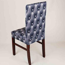 将图片加载到图库查看器,New Elastic Spandex Fibre Chair Cover For Wedding Banquet Hotel Antifouling Fiber Standard Office European Stretch Spandex Removable Washable Dining Chair Protector Slipcovers for Hotel Dining Room Ceremony Banquet Wedding Party