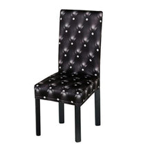将图片加载到图库查看器,New Elastic Spandex Fibre Chair Cover For Wedding Banquet Hotel Antifouling Fiber Standard Office European Stretch Spandex Removable Washable Dining Chair Protector Slipcovers for Hotel Dining Room Ceremony Banquet Wedding Party
