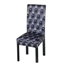 将图片加载到图库查看器,New Elastic Spandex Fibre Chair Cover For Wedding Banquet Hotel Antifouling Fiber Standard Office European Stretch Spandex Removable Washable Dining Chair Protector Slipcovers for Hotel Dining Room Ceremony Banquet Wedding Party