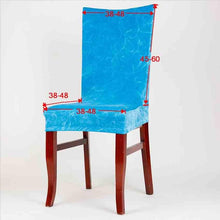 将图片加载到图库查看器,New Elastic Spandex Fibre Chair Cover For Wedding Banquet Hotel Antifouling Fiber Standard Office European Stretch Spandex Removable Washable Dining Chair Protector Slipcovers for Hotel Dining Room Ceremony Banquet Wedding Party