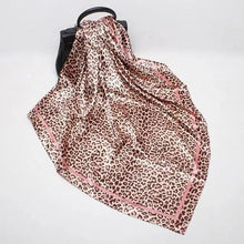 将图片加载到图库查看器,New Elegance Fashionable Scarves for Women Shawl Print Silk Satin Hijab Scarf Female Bandana 90*90cm Luxury Square Shawls Scarfs For Ladies