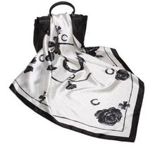 将图片加载到图库查看器,New Elegance Fashionable Scarves for Women Shawl Print Silk Satin Hijab Scarf Female Bandana 90*90cm Luxury Square Shawls Scarfs For Ladies