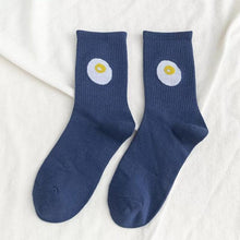 Load image into Gallery viewer, New Elegant Fruit Printed Breathable Cotton Socks Happy Funny Unisex Socks Candy Colors Harajuku Casual Cotton Crew Socks For Men And Women